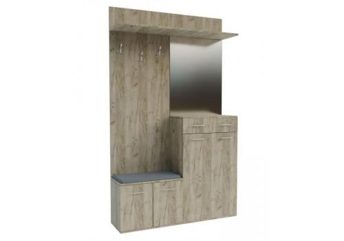 ARMADI II předsíňová stěna dub kraft šedý