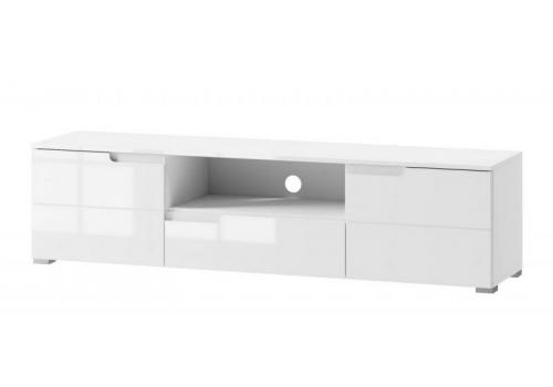 Televizní stolek 2-dveřový SELENE 9 bílá lesk