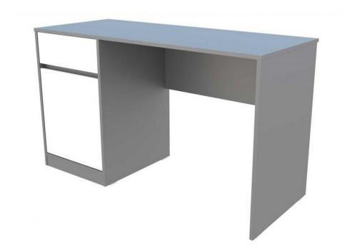 Psací stůl TIMBER 1300 1D1S grafit/bílá