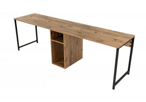 <h3 class=ctjt>Twin Study Desk dvojitý psací stůl, borovice Atlantik / černá</h3><img src=/stul-psaci-stul-kancelarsky-stul-stul-pod-pocitac-pc-stul-jidelni-stul-detsky-pokoj-kancelar_pfoto-small-5JsI8-2009072258.jpg> Twin Study Desk dvojitý psací stůl, borovice Atlantik / černá