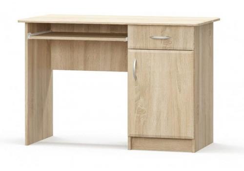 Pracovní stůl CRUBE 1, dub Sonoma