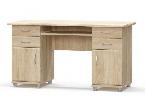 pracovní stůl CRUBE 2, dub Sonoma