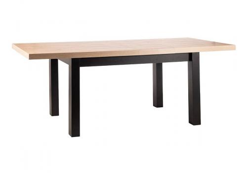 PRESTO jídelní stůl, dub Artisan / černá