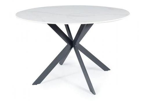 TALIA jídelní stůl, bílá / černá