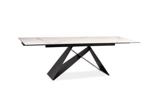 VESTIN jídelní stůl 180, bílá/černá