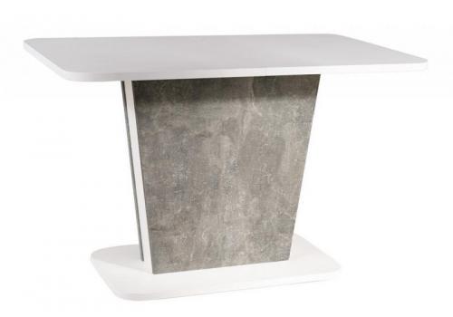 <h3 class=ctjt>Jídelní stůl CALIPSO rozkládací 110x68 šedá beton/bílá mat</h3><img src=/stul-psaci-stul-kancelarsky-stul-stul-pod-pocitac-pc-stul-jidelni-stul-jidelna-kuchyne_pfoto-small-qaXtc-2009062183.jpg> Jídelní stůl CALIPSO rozkládací 110x68 šedá beton/bílá mat