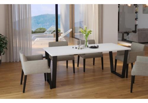 <h3 class=ctjt>Jídelní stůl KAISARA 185x67 cm černá/bílá</h3><img src=/stul-psaci-stul-kancelarsky-stul-stul-pod-pocitac-pc-stul-jidelni-stul-jidelna_pfoto-small-1KjUO-2009058599.jpg> Jídelní stůl KAISARA 185x67 cm černá/bílá