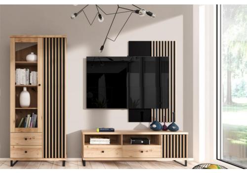 <h3 class=ctjt>Televizní stolek na nohách 1D1S BARBUS dub artisan/černá</h3><img src=/stul-psaci-stul-kancelarsky-stul-stul-pod-pocitac-pc-stul-jidelni-stul-kancelar-obyvak_pfoto-small-3w8QY-2009061409.jpg> Televizní stolek na nohách 1D1S BARBUS dub artisan/černá