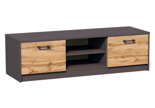 TV stolek MARK 028 grafit/dub wotan