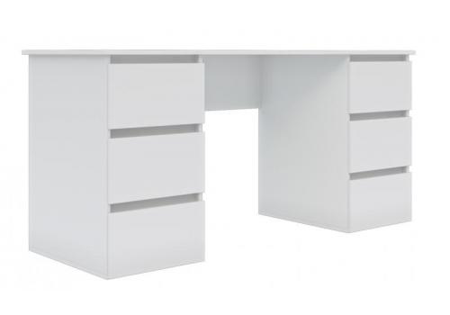 IDEA psací stůl 160, bílá matná