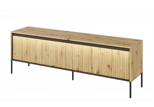 <h3 class=ctjt>Televizní stolek 4D s LED 167 IPOLIS dub artisan/černá</h3><img src=/stul-psaci-stul-kancelarsky-stul-stul-pod-pocitac-pc-stul-jidelni-stul-loznice-obyvak_pfoto-small-ojDdo-2009068544.jpg> Televizní stolek 4D s LED 167 IPOLIS dub artisan/černá