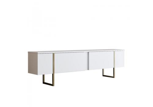 <h3 class=ctjt>Luxe TV stolek na nožičkách, bílá / zlatá</h3><img src=/stul-psaci-stul-kancelarsky-stul-stul-pod-pocitac-pc-stul-jidelni-stul-obyvak_pfoto-small-5JsI8-2009072347.jpg> Luxe TV stolek na nožičkách, bílá / zlatá