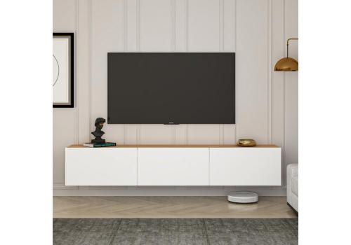 <h3 class=ctjt>West závěsný TV stolek, bílá / borovice Atlantik</h3><img src=/stul-psaci-stul-kancelarsky-stul-stul-pod-pocitac-pc-stul-jidelni-stul-obyvak_pfoto-small-5JsI8-2009072362.jpg> West závěsný TV stolek, bílá / borovice Atlantik