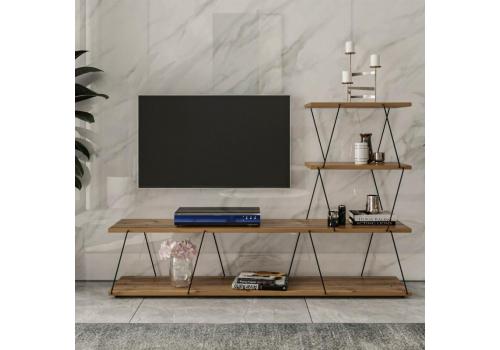 Ilgaz stylový TV stolek, borovice