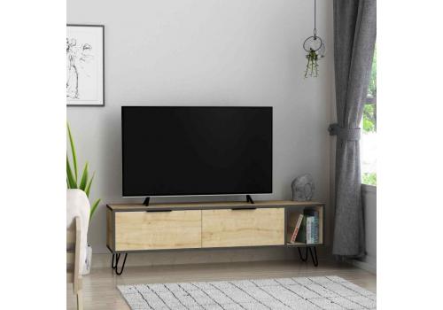 TV stolek RIHO, dub / antracit