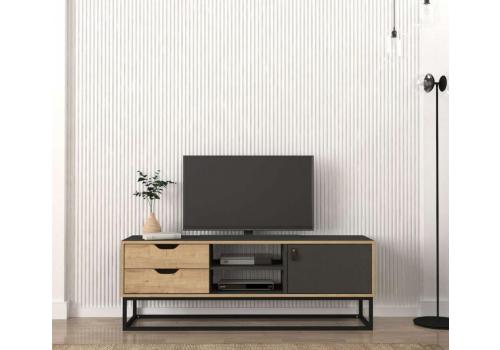 BONITO TV stolek, antracit/sapphire