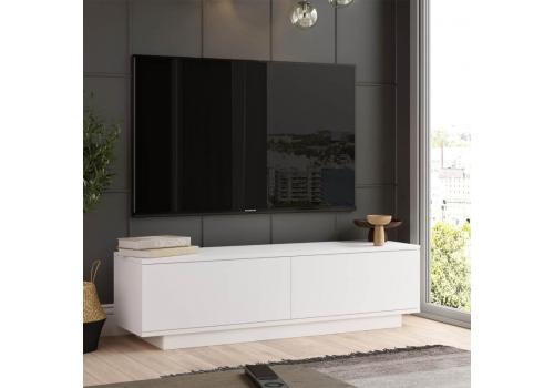 HUTI TV stolek, barva bílá