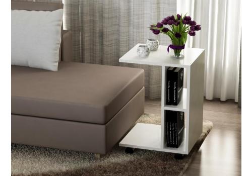 Odkládací příruční stolek CASA 28031 bílá