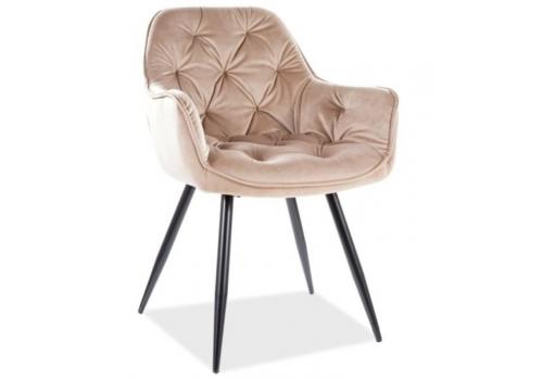<h3 class=ctjt>Jídelní čalouněná židle CHERRY velvet béžová/černá</h3><img src=/zidle-sedaci-nabytek-jidelna-kancelar-kuchyne_pfoto-small-F1nsb-2009060333.jpg> Jídelní čalouněná židle CHERRY velvet béžová/černá